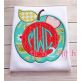 Apple for Monogram Applique | Machine Embroidery Designs by JuJu