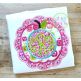 Apple Scallop Monogram Applique | Machine Embroidery Designs by JuJu