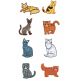 Top Cats Applique 1 Machine Embroidery Designs by JuJu