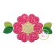 Heart Flower Applique | Machine Embroidery Designs by JuJu