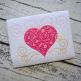 Heart Swirly Bow Applique | Machine Embroidery Designs by JuJu