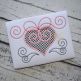 Heart Swirly Bow Applique | Machine Embroidery Designs by JuJu