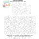Autumn Leaves 1 End-to-End Quilting | Machine Embroidery Designs by JuJu