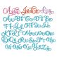 Ayla Script Font Machine Embroidery Designs by JuJu