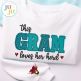                                Gram Loves Her Herd Embroidery Design | Machine Embroidery Designs by JuJu
                            