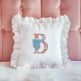 Heirloom Bow Bean Stich Applique Alphabet | Machine Embroidery Designs by JuJu	