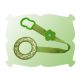 Baby Bottle Leash for WIDE mouth bottles