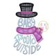 Baby It's Cold Outside Snowman Applique | Machine Embroidery Designs by JuJu