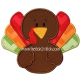 Baby Turkey Applique | Machine Embroidery Designs by JuJu