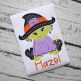 Baby Witch Applique | Machine Embroidery Designs by JuJu