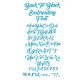 Back To Black Embroidery Font Machine Embroidery Designs By Juju