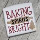 Baking Spirits Bright Embroidery | Machine Embroidery Designs by JuJu