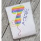 Balloon Numbers Bean Applique | Machine Embroidery Designs by JuJu