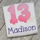 Balloon Numbers Sketch | Machine Embroidery Designs by JuJu