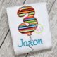 Balloon Numbers Zig Zag Applique | Machine Embroidery Designs by JuJu