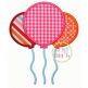 Balloons Trio | Machine Embroidery Designs by JuJu