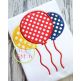 Balloons Trio | Machine Embroidery Designs by JuJu