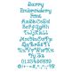 Barry Embroidery Font Machine Embroidery Designs by JuJu