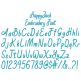 Happy Jack Embroidery Font | Machine Embroidery Designs by JuJu