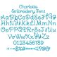 Charlotte Embroidery Font | Machine Embroidery Designs by JuJu