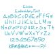 Elvira Embroidery Font | Machine Embroidery Designs by JuJu