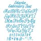Shardee Embroidery Font | Machine Embroidery Designs by JuJu