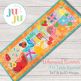 ITH Whimsical Summer Table Runner | Machine Embroidery Designs by JuJu