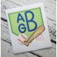 Baseball Diamond Bat Monogram Applique | Machine Embroidery Designs by JuJu