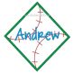 Baseball Diamond Patch (font NOT included) | Machine Embroidery Designs by JuJu