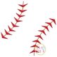 Baseball Laces Embroidery | Machine Embroidery Designs by JuJu