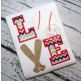Baseball LOVE 2 (or Softball LOVE 2) Applique Design | Machine Embroidery Designs by JuJu