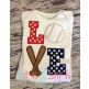 Baseball LOVE 2 (or Softball LOVE 2) Applique Design | Machine Embroidery Designs by JuJu