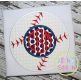 Baseball Monogram Applique | Machine Embroidery Designs by JuJu