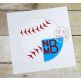 Baseball Monogram 2 Applique | Machine Embroidery Designs by JuJu