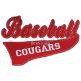 Baseball Tail Raggy Applique | Machine Embroidery Designs by JuJu