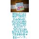 Hide and Seek Embroidery Font Machine Embroidery Designs by JuJu