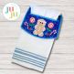 ITH Gingerbread Wrap Around Towel Topper | Machine Embroidery Designs by JuJu