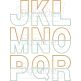 Basic Split Applique Alphabet | Machine Embroidery Designs by JuJu