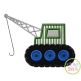 Basic Crane Applique | Machine Embroidery Designs by JuJu
