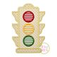 Basic Traffic Light Applique | Machine Embroidery Designs by JuJu