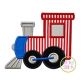 Basic Train Applique | Machine Embroidery Designs by JuJu