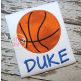 Basketball Applique | Machine Embroidery Designs by JuJu
