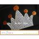 Basketball Crown Applique | Machine Embroidery Designs by JuJu