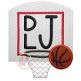 Basketball Goal Applique | Machine Embroidery Designs by JuJu