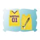 Basketball Jersey Snap Clip Cover In The Hoop