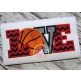 Basketball Love 2 Applique | Machine Embroidery Designs by JuJu