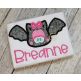 Bat Girl Applique | Machine Embroidery Designs by JuJu