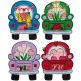 Valentine Trucks Bean Embroidery Set | Machine Embroidery Designs by JuJu