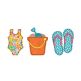 Beach Alphabet Embellishment Kit | Machine Embroidery Designs by JuJu
