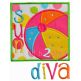 Beach Ball Box Applique | Machine Embroidery Designs by JuJu